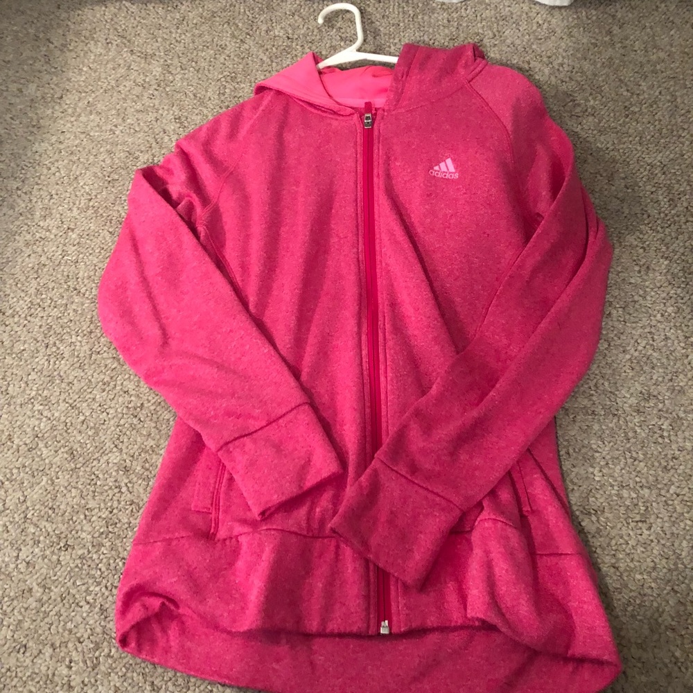 Bright Pink Adidas Jacket